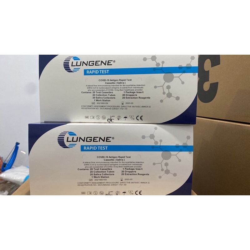 Antigen Saliva (Air Liur) Isi 25