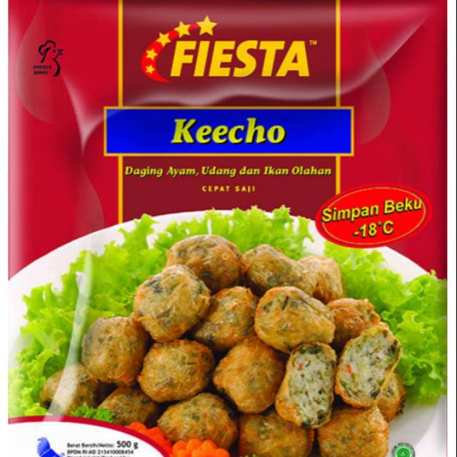 Fiesta keecho 500gr daging ayam udang dan ikan olahan 