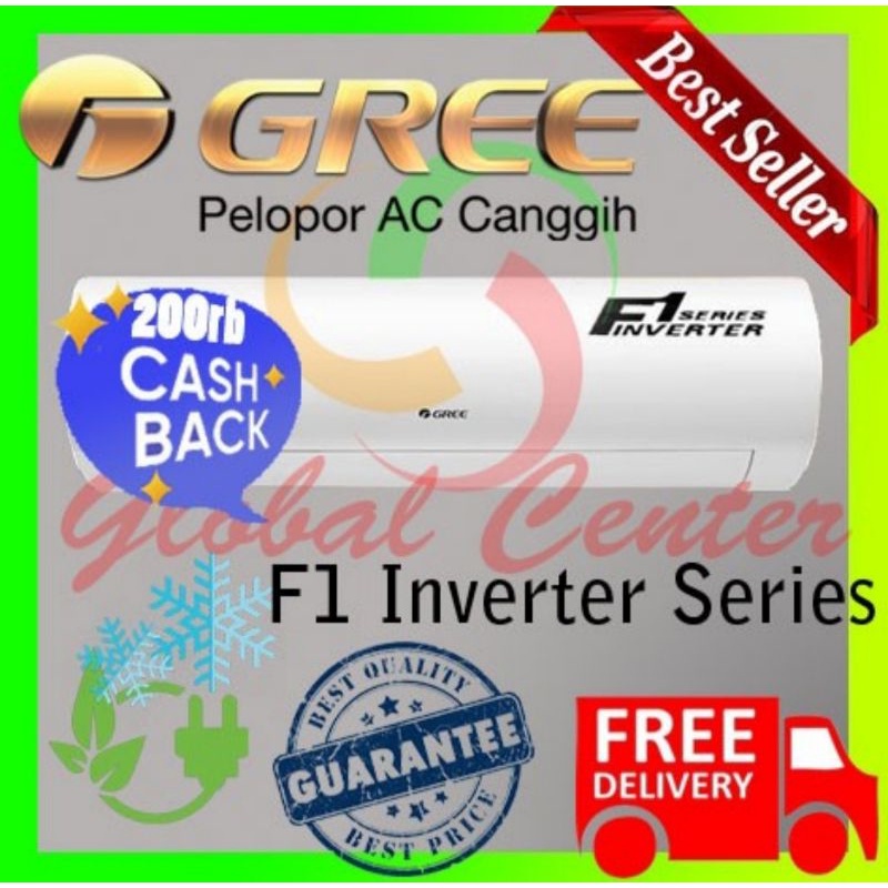 AC INVERTER SPLIT GREE 2 PK GWC 18F1 INVERTER