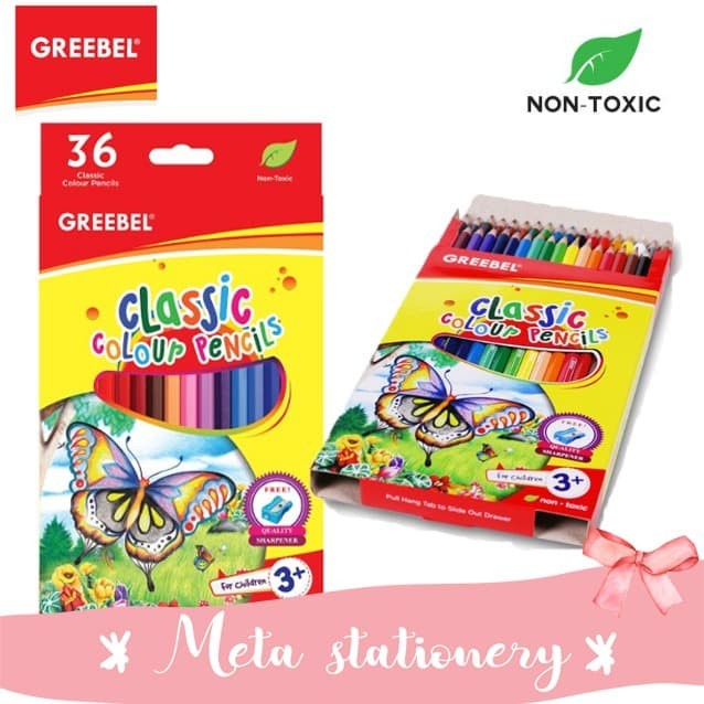 

Hemat Pensil Warna Classic 36 Warna Greebel Sale!!!