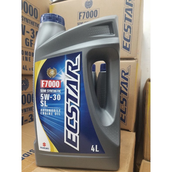 OLI MESIN MOBIL ECSTAR OLI ASLI SUZUKI OLI ECSTAR 5W-30 SL, OLI PELUMAS MESIN KUSUSUS GOJEK