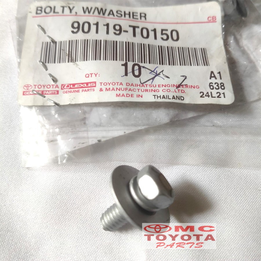 Baut Halus / Screw Bolt Washer Universal 90119-T0150