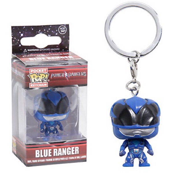 Original FUNKO Pocket Pop - Power Rangers “Blue Ranger” Key Chain