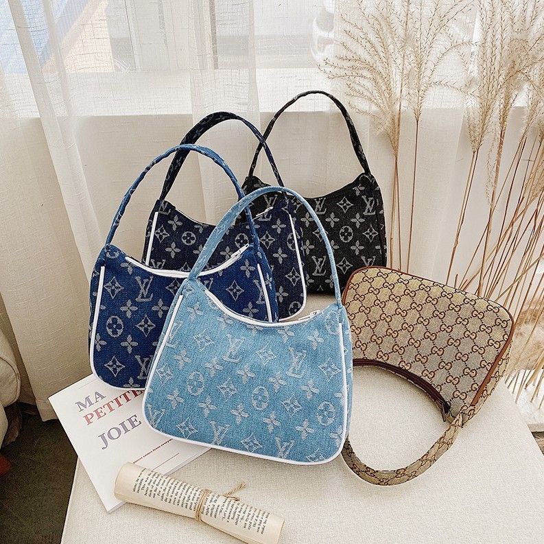 Tas Tenteng Jinjing Wanita Brand LV Premium Mirror Impor Murah Batam