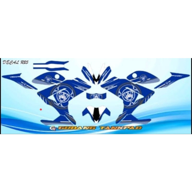 decal R25 stiker full body r25 / stiker r25