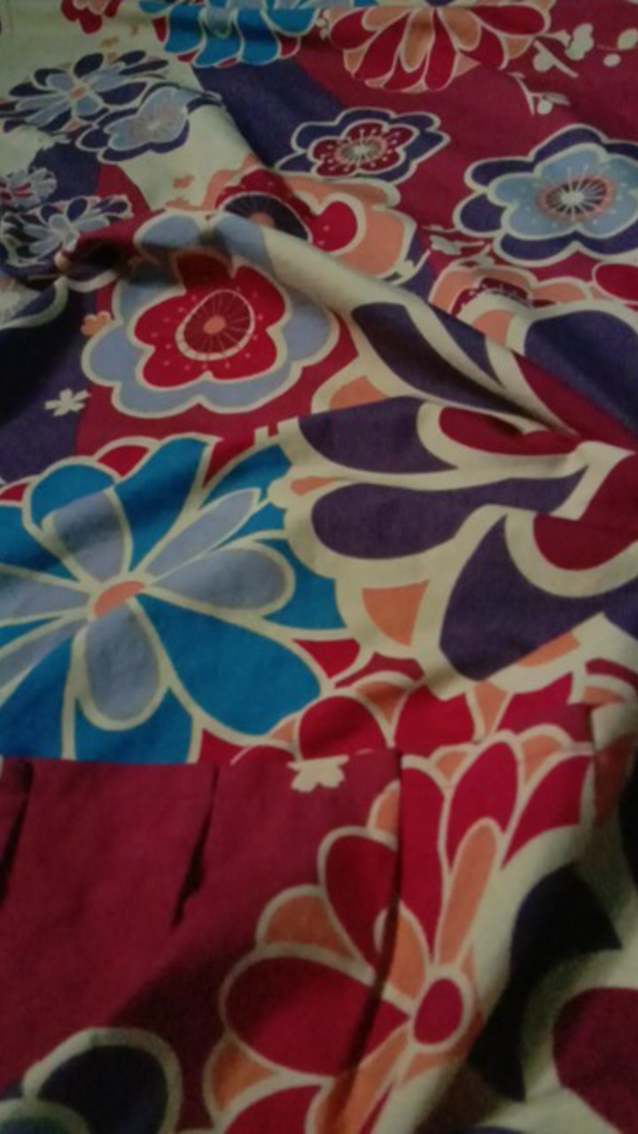 Maura Cople - Sania Ruffle Batik Cople Jazzy Gamis Syari -gamis Kerah Jazz Terbaru 2020 - Kawung.cs