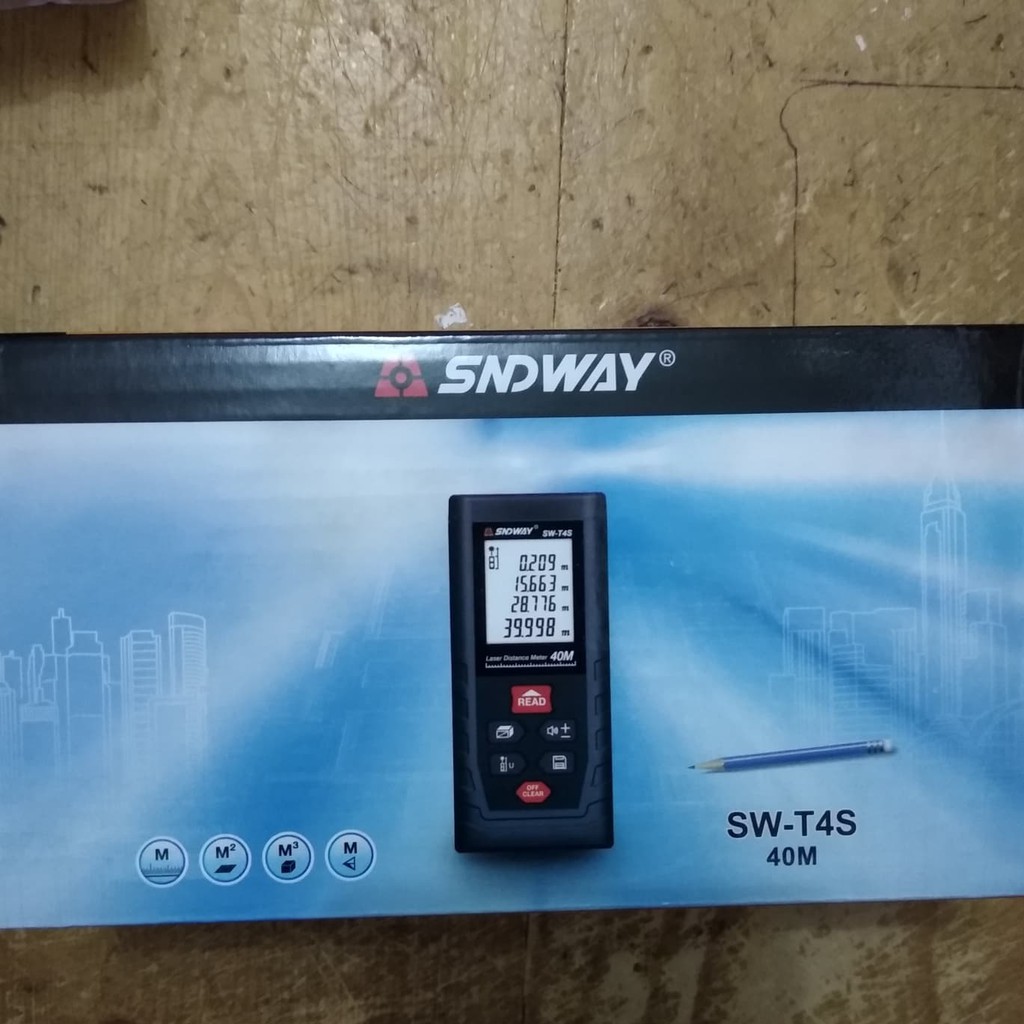 40m Laser Distance Meter Pengukur Jarak Laser Meteran Jarak