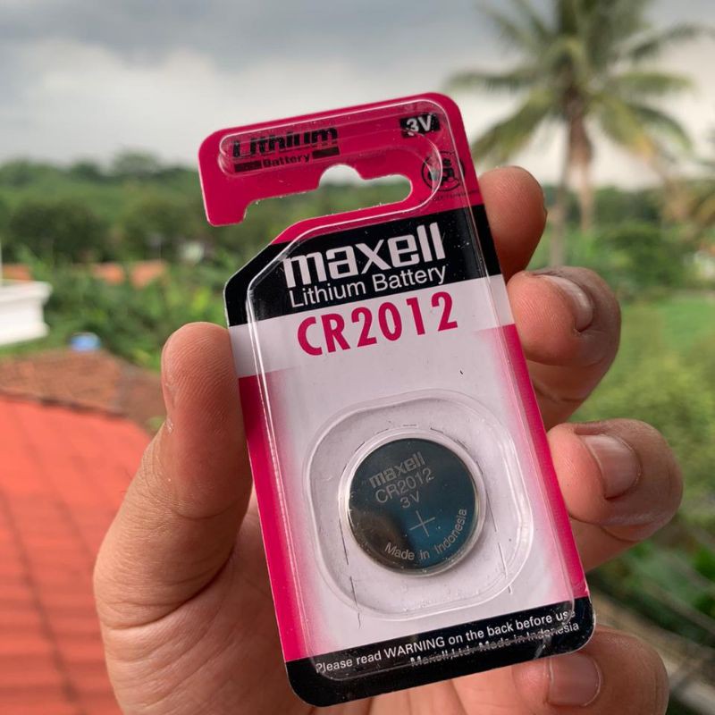 Batre Original Maxell CR2012 1pcs