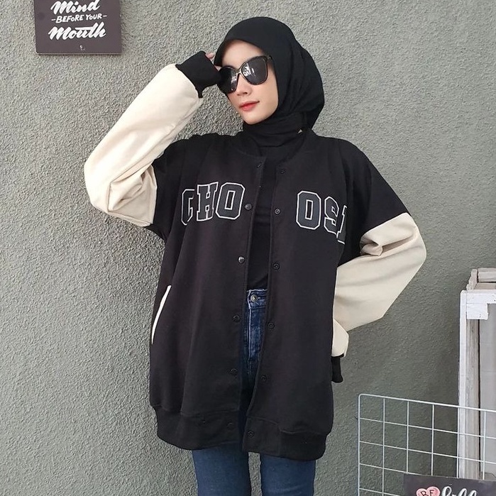 Pro.Coll - Choose Baseball Oversize - Jaket Baseball Oversize