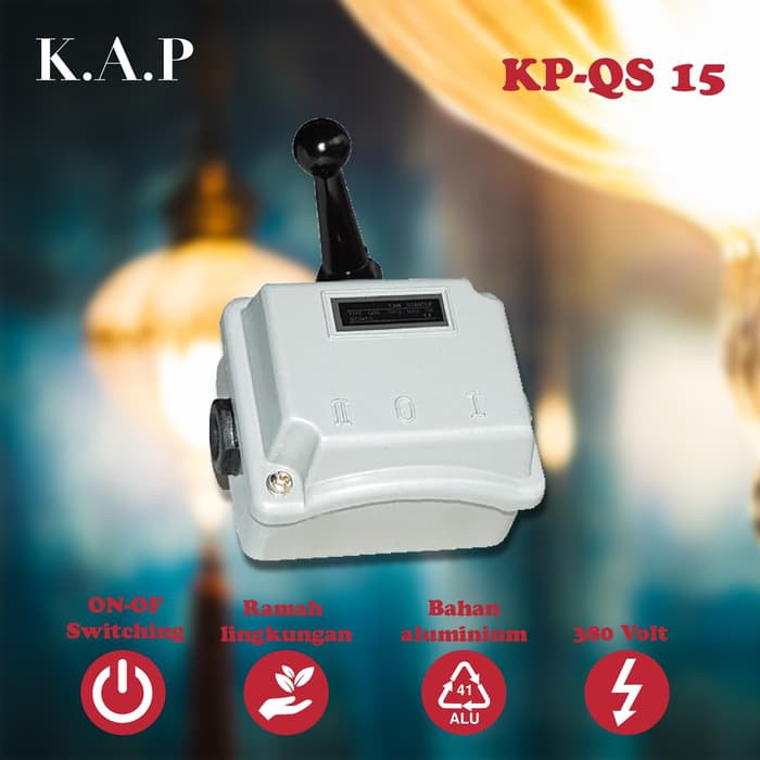 CAM STARTER GA-15A/GZ-15A/GZ-30A / SAKLAR GENSET/ TUAS GENSET (I-0-II)