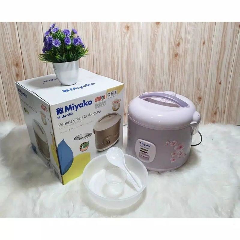 RICE COOKER MIYAKO MCM-509 penanak nasi miyako magic com miyako pemanas nasi miyako penghangat