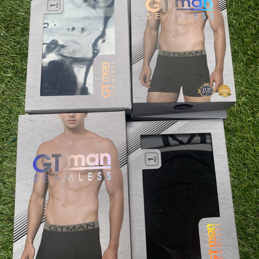 GT Man A06 Seamless Boxer Celana Dalam Pria Original