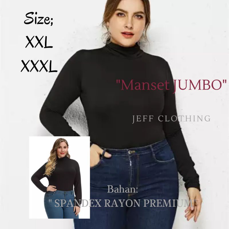 Manset Putih Jumbo | Manset Lengan Panjang Jumbo | Mangset Baju Jumbo | Mangset Jumbo | Manset Jumbo