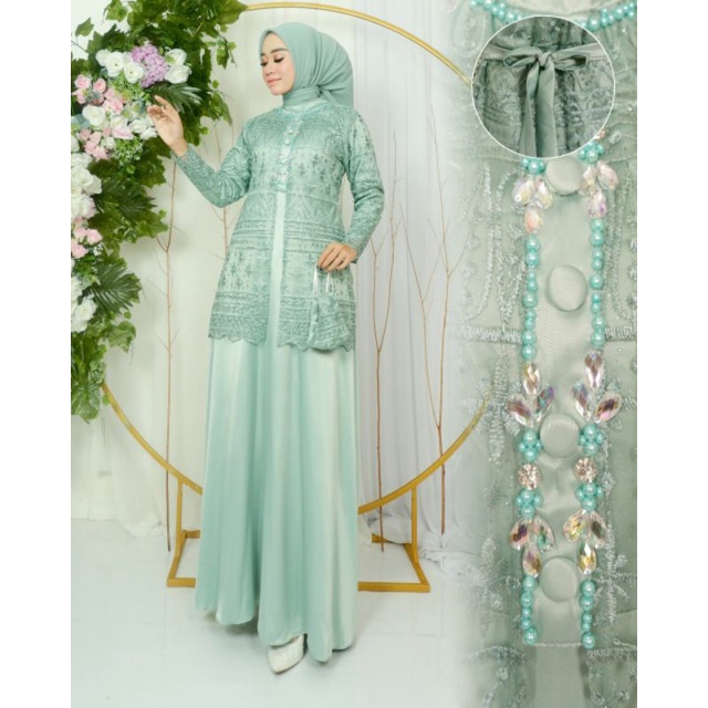 BEST SELLER//KEBAYA ORIGINAL//GAMIS DUYUNG NOVIE KEBAYA//SERAGAMAN PESTA