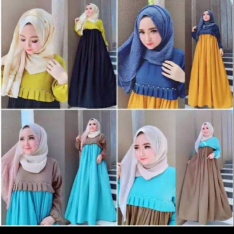 Barbie dress fashion muslim remaja wanita