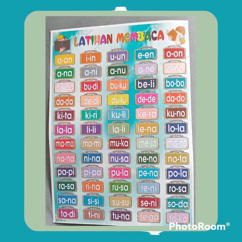 

Poster Latihan Membaca