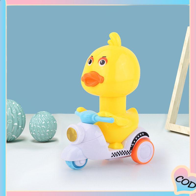 COD❤️ Baby toy pressing little yellow duck-A.one