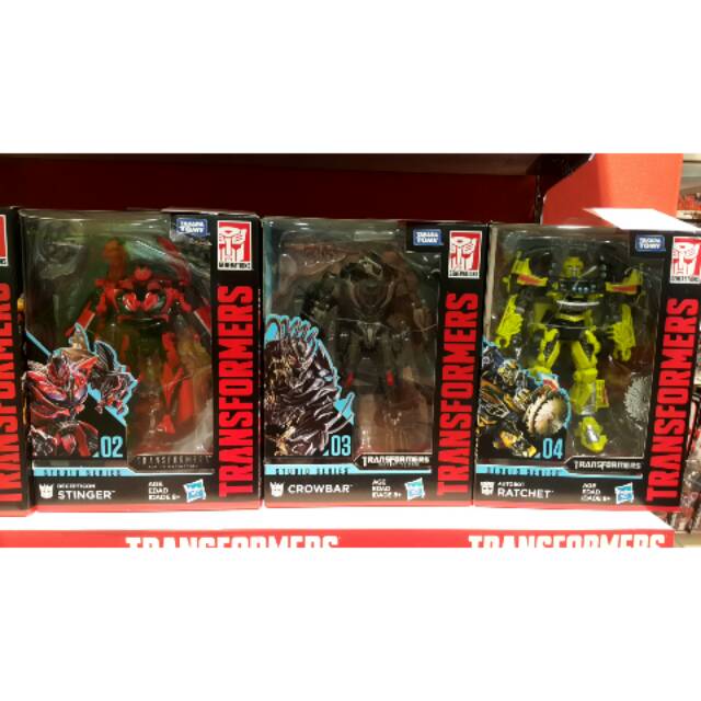 TRANSFORMERS STUDIO SERIES • Stinger / Crowbar / Ratchet • mainan anak branded murah. Ready surabaya