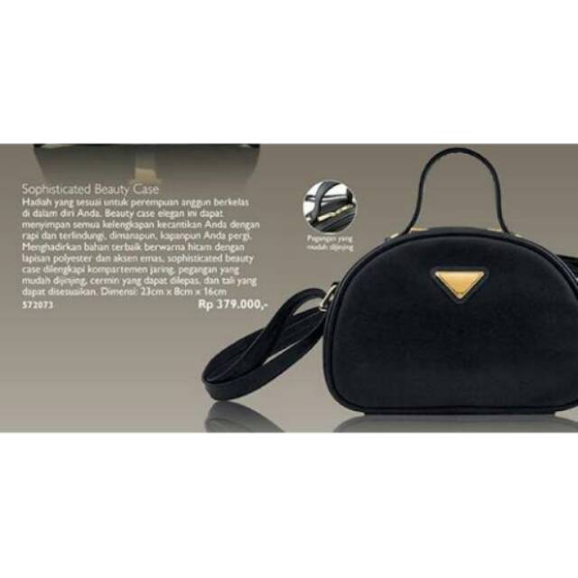 Beauty case, tas kosmetik original , sophisticated oriflame
