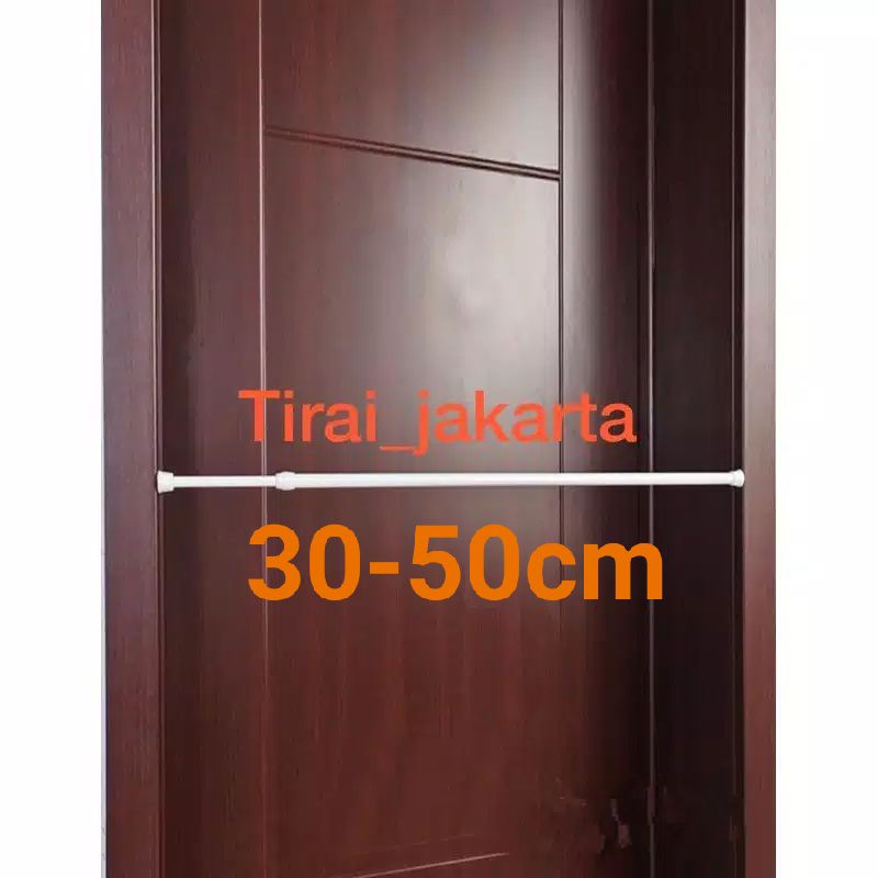 tiang fleksibel / tiang pintu 30cm - 50cm/ tiang kamar mandi/ tiang ajaib/ tiang tanpa paku/ tongkat horden/ tongkat gorden/ tongkat kolong dapur/ tongkat fleksibel/ tongkat tirai/ tongkat ajaib/ pipa ajaib/ tiang tirai/ tongkat pipa