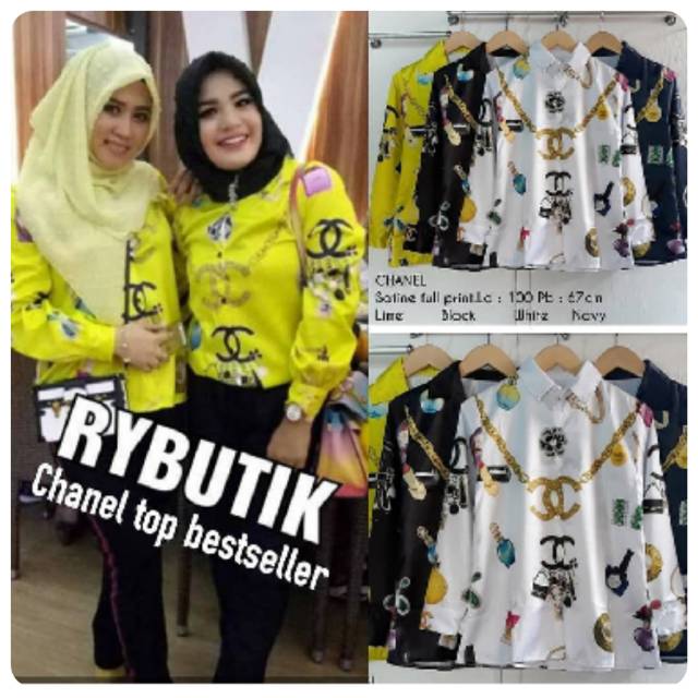  tunik  images model terbaru Baju Tunik  Chanel Terbaru