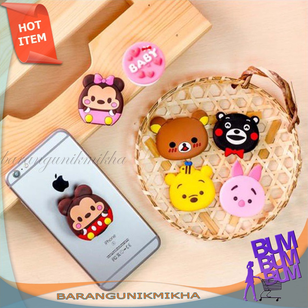 Popsocket 3D Karakter/ 3D Cartoon Popsockets/ POP SOCKET 3D / POP SOCKET TERMURAH PREMIUM