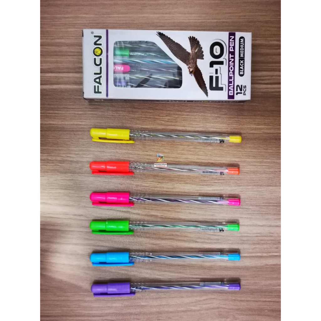 Pulpen - Semi Gelpen Falcon F-10 - Ballpoint (1 Lusin)