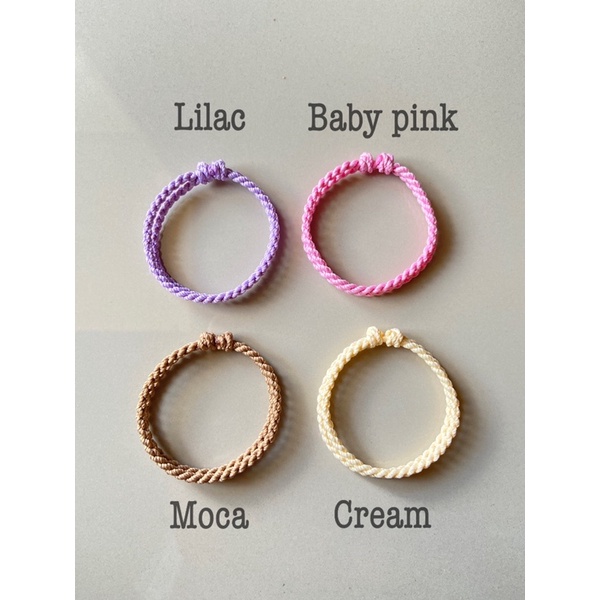 (variasi A) Gelang Tali Polos - Gelang tali warna -Gelang tali 3mm