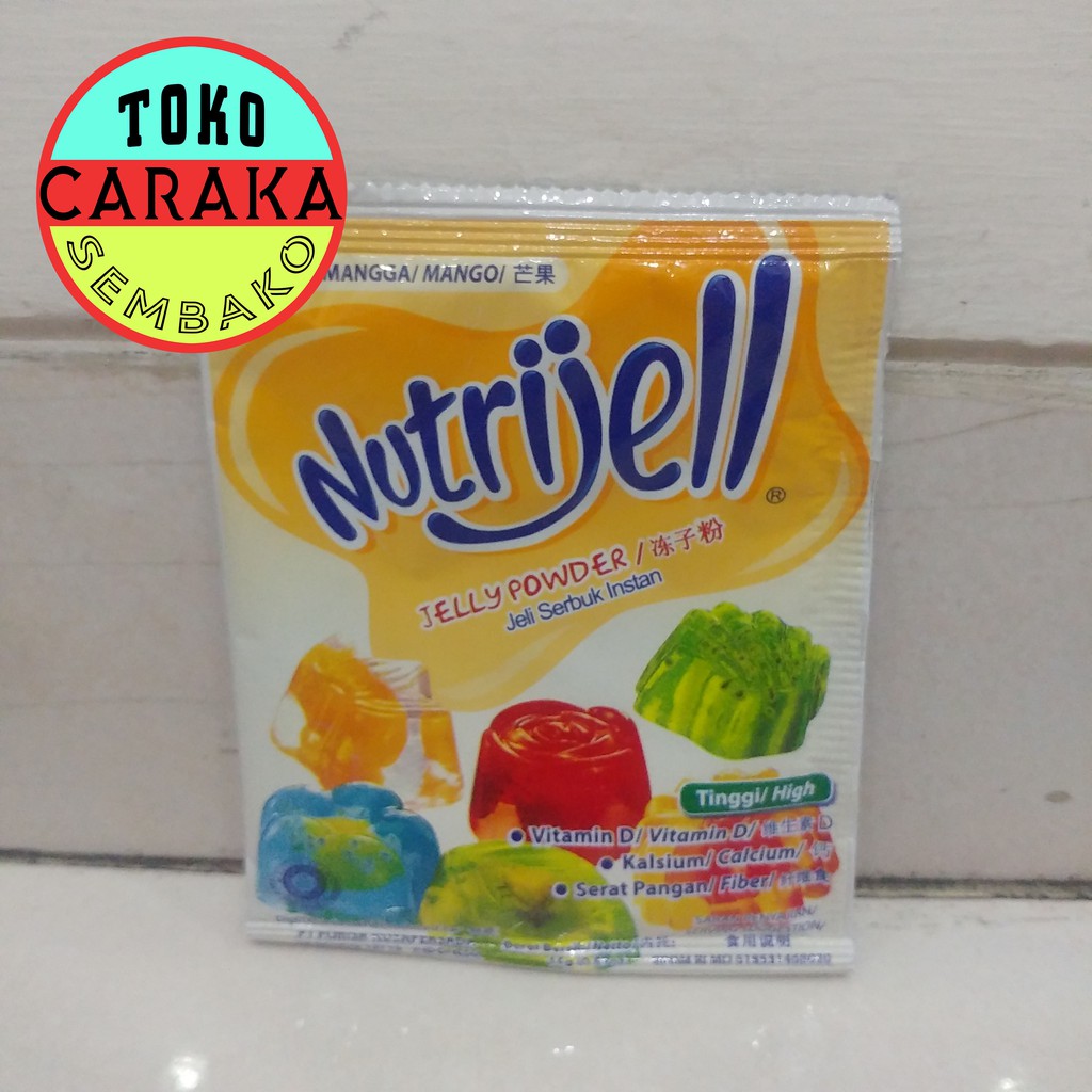 

Nutrijell Jelly Powder Rasa Mangga / Mango - 15g