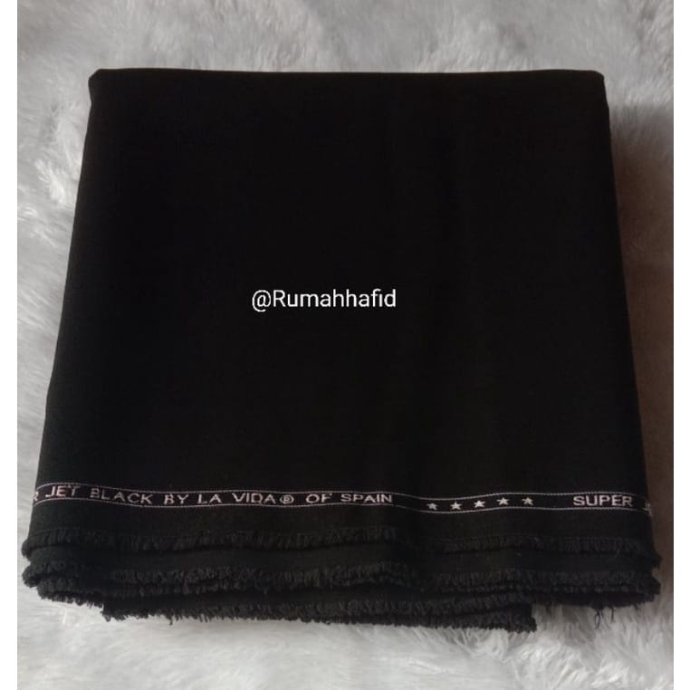 KAIN SUPER JETBLACK/KAIN JETBLACK/BAHAN JETBLACK/JETBLACK PREMIUM