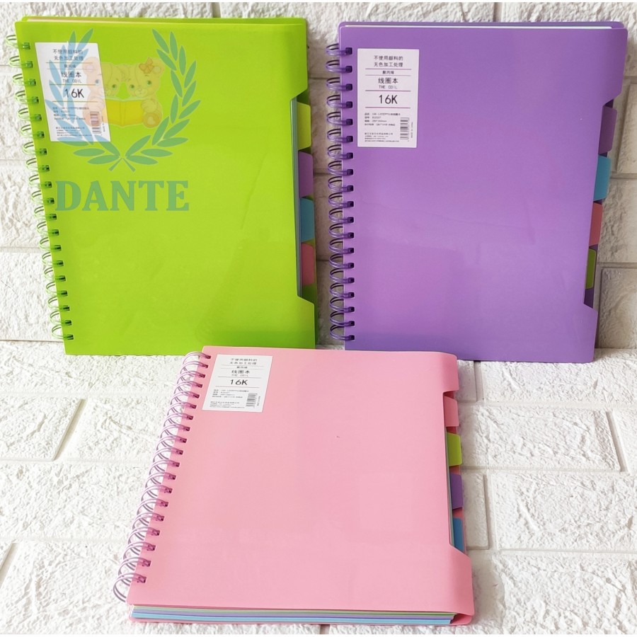 

Ringbook B5 16K The Coil Index Warna - Satua