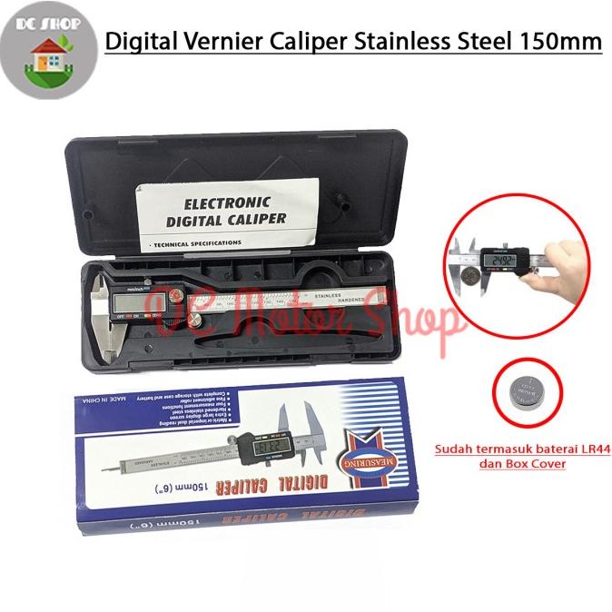 

Cuci Gudang Awal Tahun Jangka Sorong Sigmat Digital Vernier Caliper / Kaliper 150mm Stainless Cuci Gudang Awal Tahun