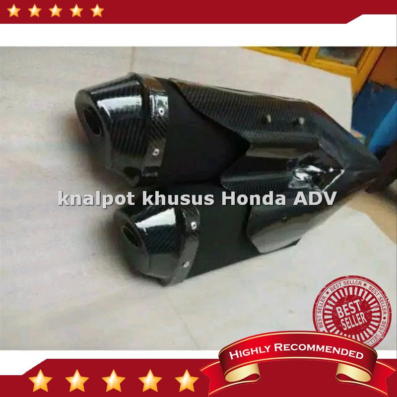 Jual DOUBLE Silencer Full System PNP untuk Honda X - ADV 150