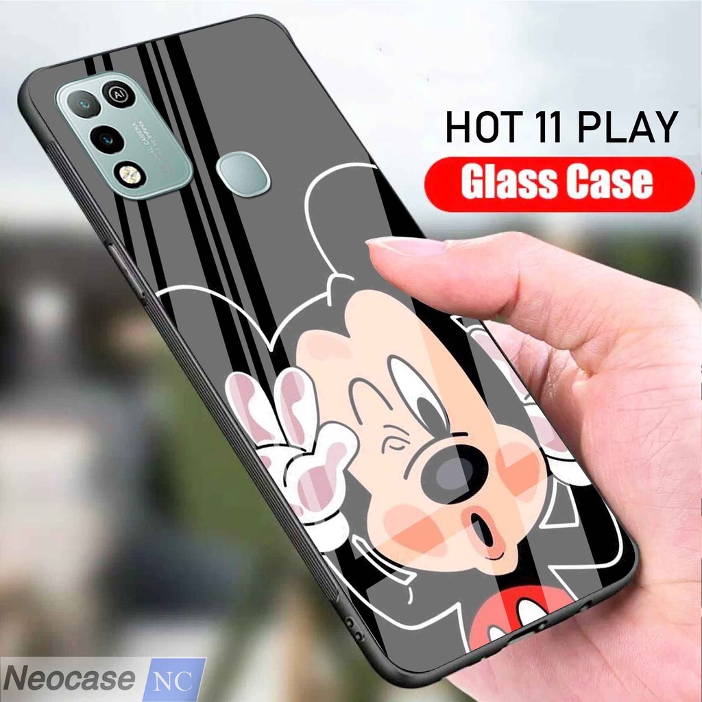 [N17] Softcase Kaca Infinix Hot 11 Play - Case Hp Infinix Hot 11 Play - Casing Hp Infinix Hot 11 Pla