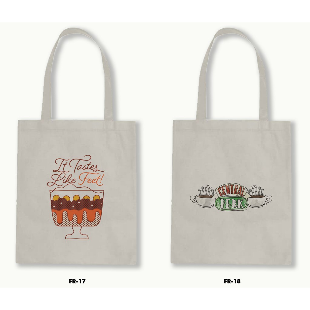 TOTE BAG BLACU - FRIENDS .01