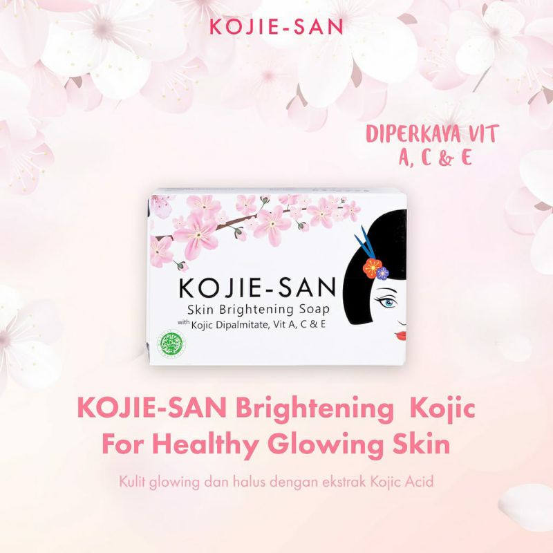 KOJIE SAN BRIGHTENING SOAP GOAT MILK / KOJIC [BPOM]