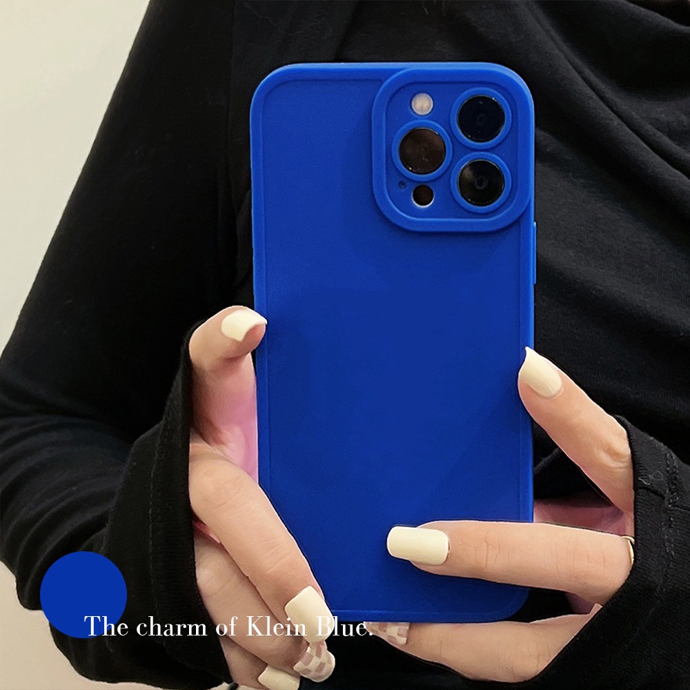 IPHONE Casing Hp Bahan silicon Warna Polos Simple Untuk Iphone7 8 PLUS XR Xs11 12 13 14 MINI PRO MAX SE 2020