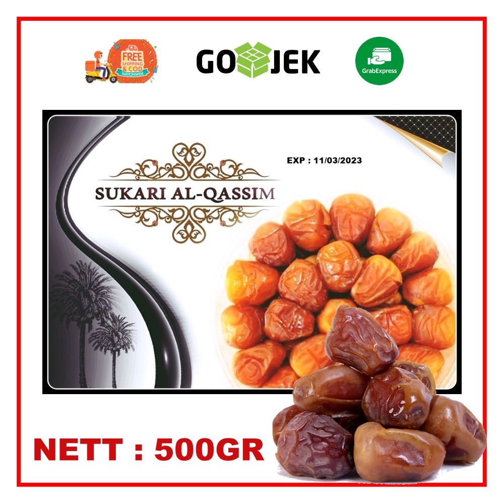 kurma sukari original madinah 500gr [kemasan bix mika]