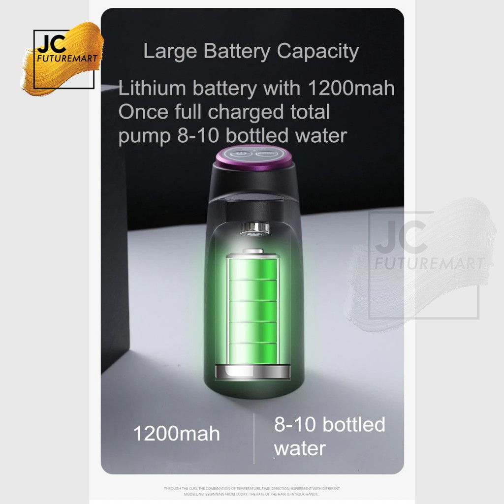 POMPA GALON ELEKTRIK RECHARGEABLE JAW-J3 | ELECTRIC WATER DISPENSER