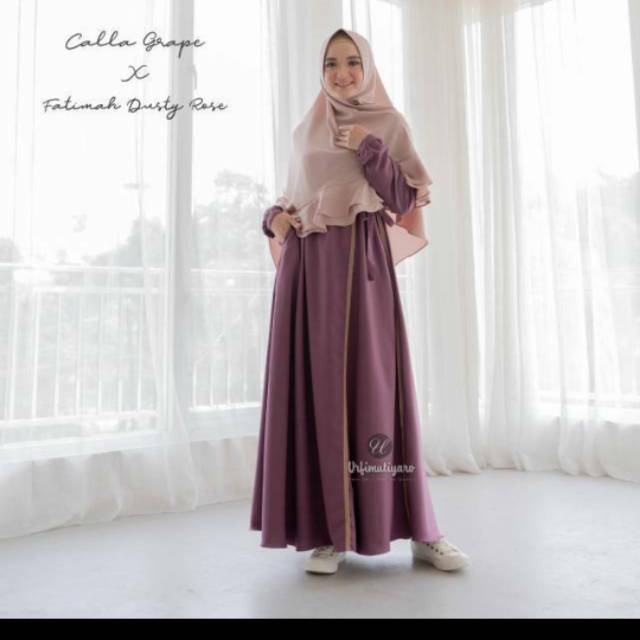 URFIMUTIYARO - CALLA DRESS GAMIS SYAR'I