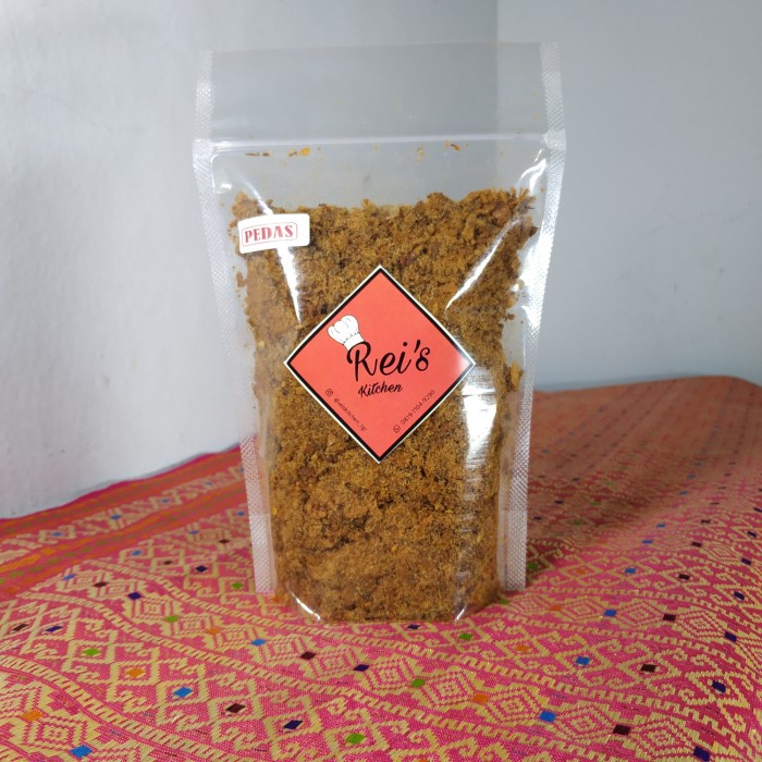 

ABON- ABON SAPI MANIS REI'S KITCHEN 250 GRAM - MANIS PEDAS -MAKANAN-KERING.