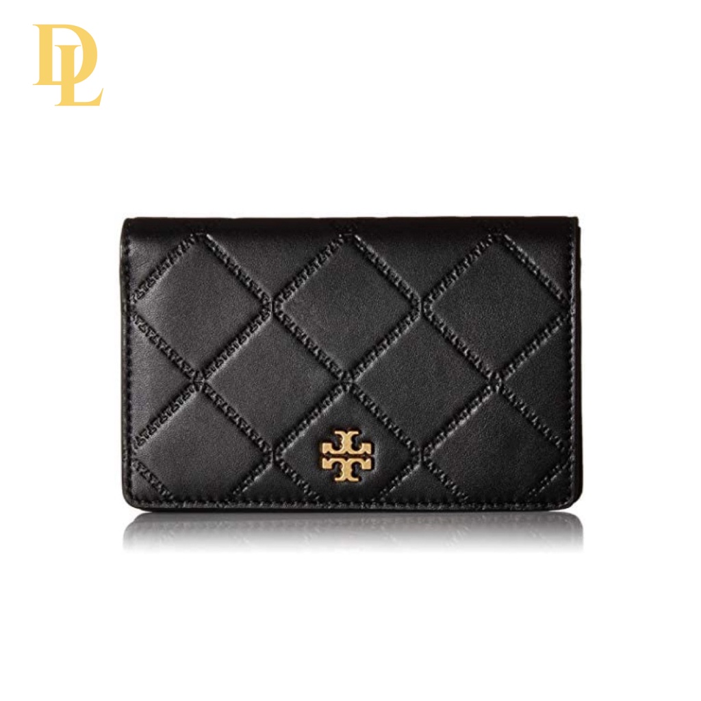 Tory Burch Georgia Slim Medium Wallet Black (TB8808)