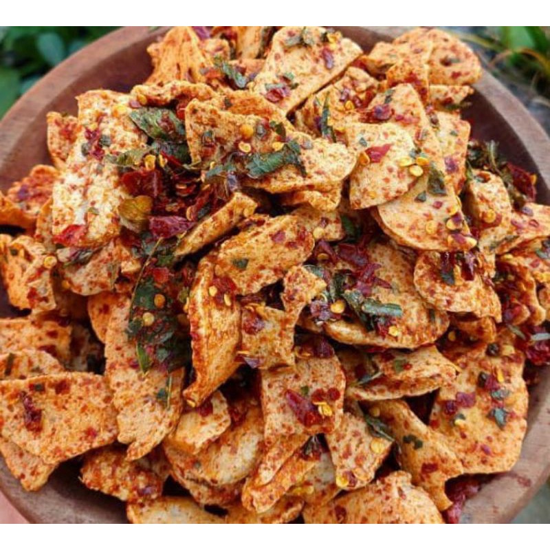 

basreng daun jeruk pedas renyah&gurih 85gr