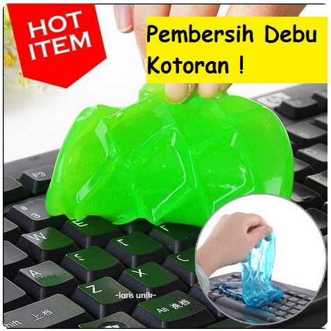 Slime Jelly Super Gel Cleaner Pembersih Debu Keyboard HP Mobil Laptop