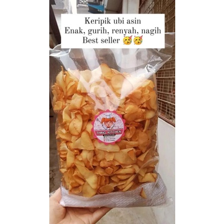 

keripik ubi asin