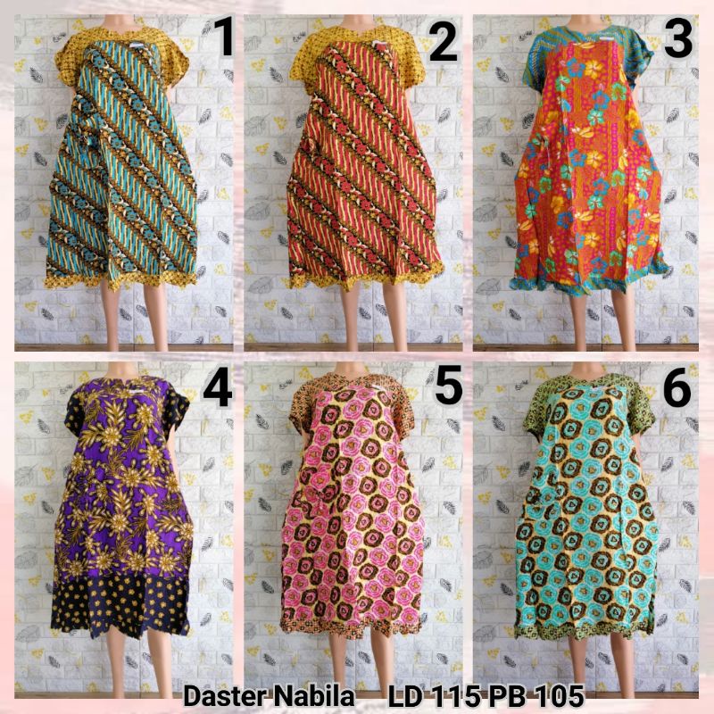 Daster Nabila HAP LD 115 Adem Kekinian