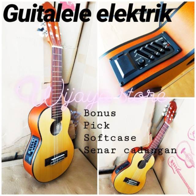 Gitalele guitalele akustik elektrik aktif eq7545r