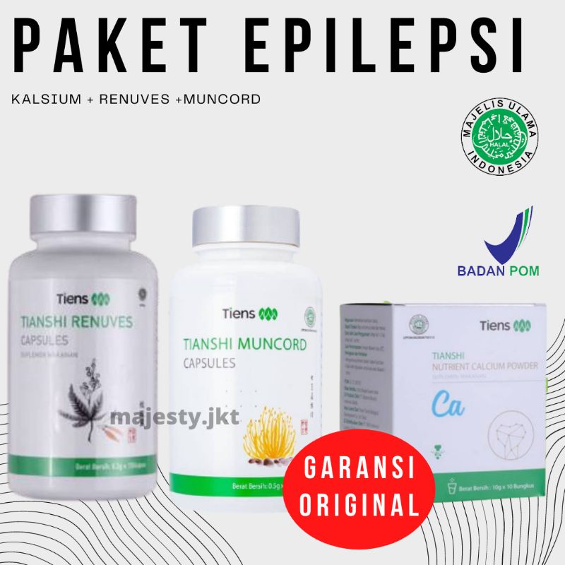 Suplemen Epilepsi/ Ayan Original || Obat Herbal Epilepsi