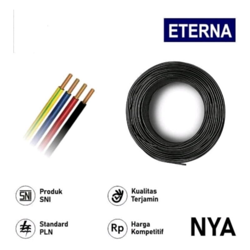 Kabel Engkel NYA 1.5 Eterna Meteran