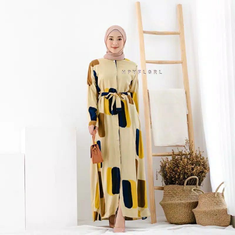 mecca dress / gamis mecca rayon